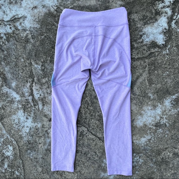 Outdoor Voices Purple and Blue Colorblock Leggings - Size Small - Picture 2 of 12